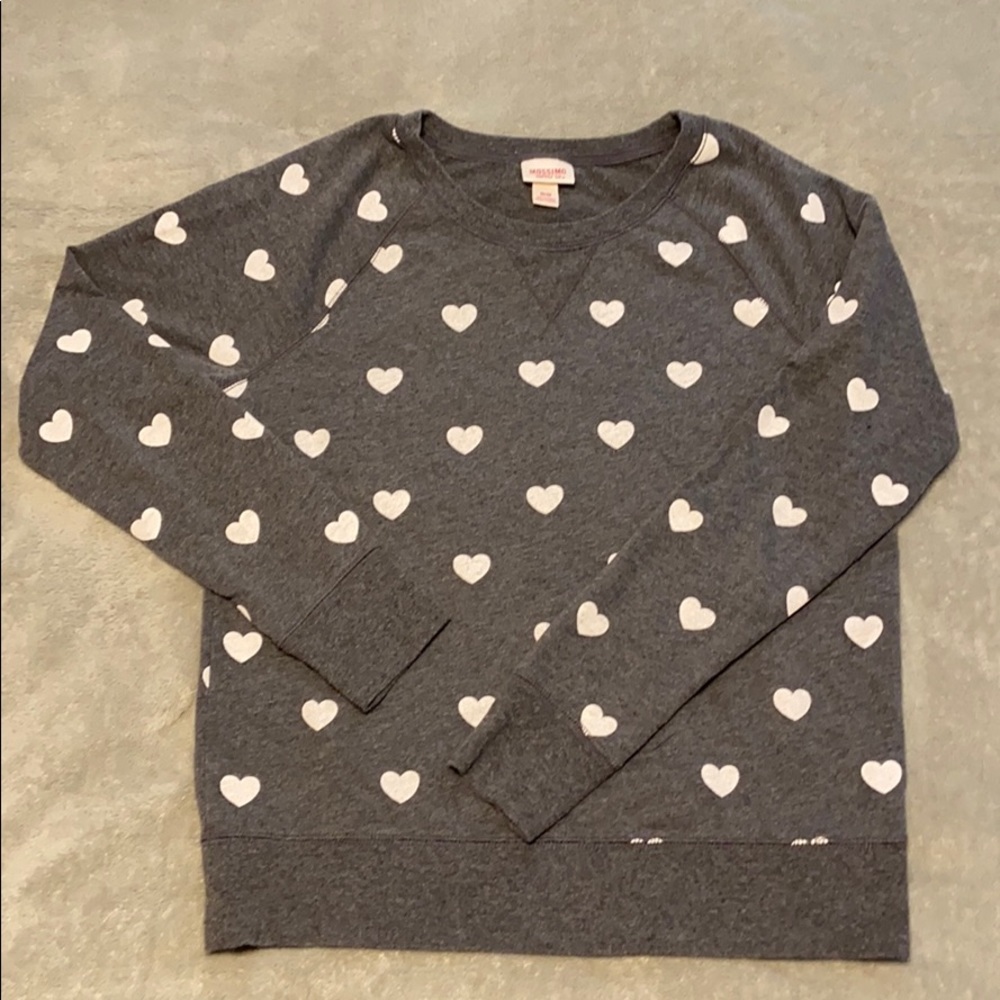 Heart Detailed Sweatshirt